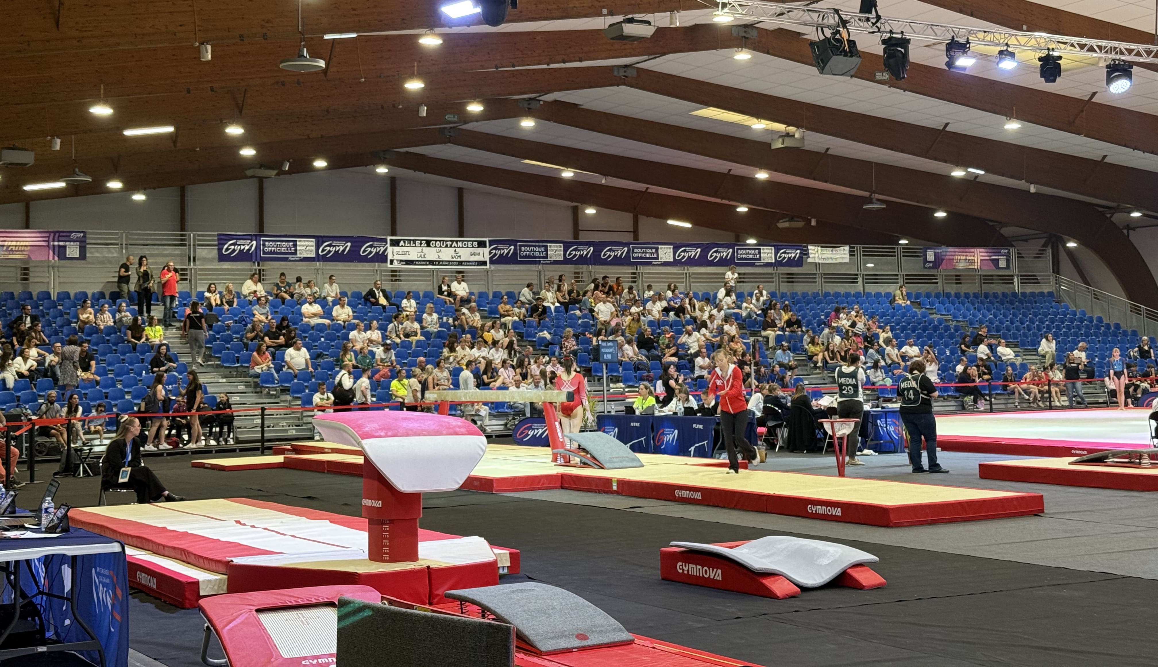 Tribunes Championnat de France de(s) Gymnastique(s)